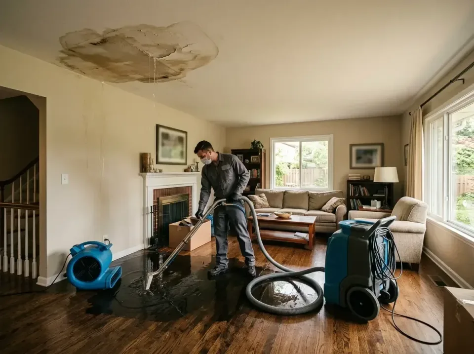 attic-pipe-burst-ceiling-drip-008 — frequently asked questions, Water Damage Restoration & Carpet Care in Wayne Heights, PA